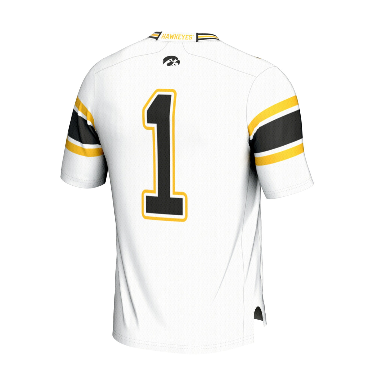 Iowa Hawkeyes GameDay Greats Lightweight Collegiate Football Fashion Jersey - White
