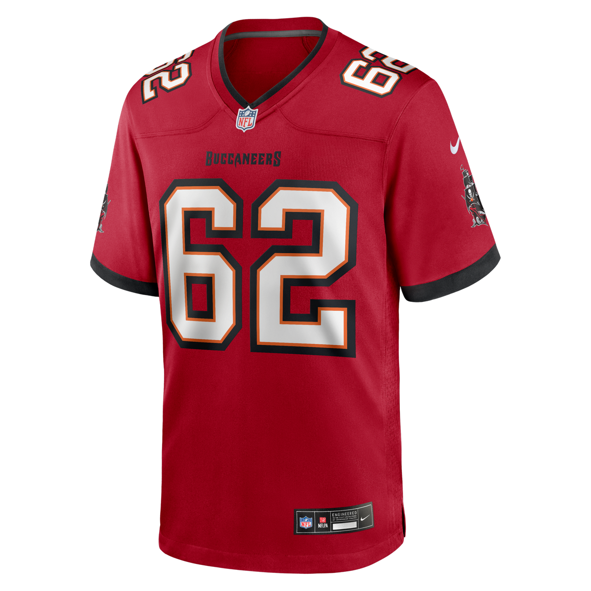 Graham Barton Pick No. 26 Red Player Game Jersey