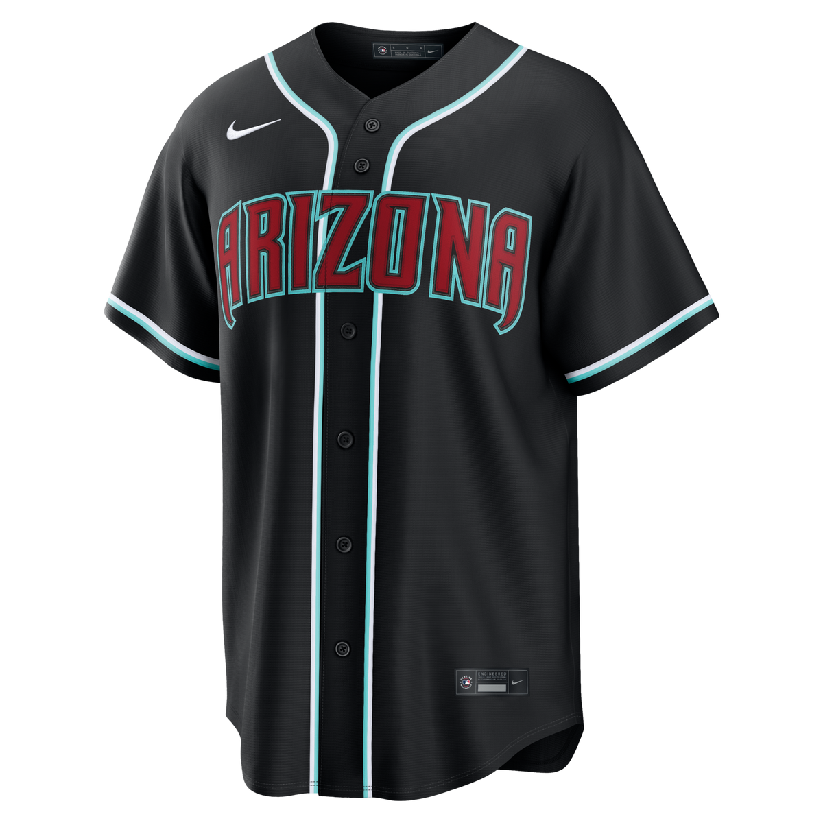 Arizona Diamondbacks Fashion Replica Black Out Jersey
