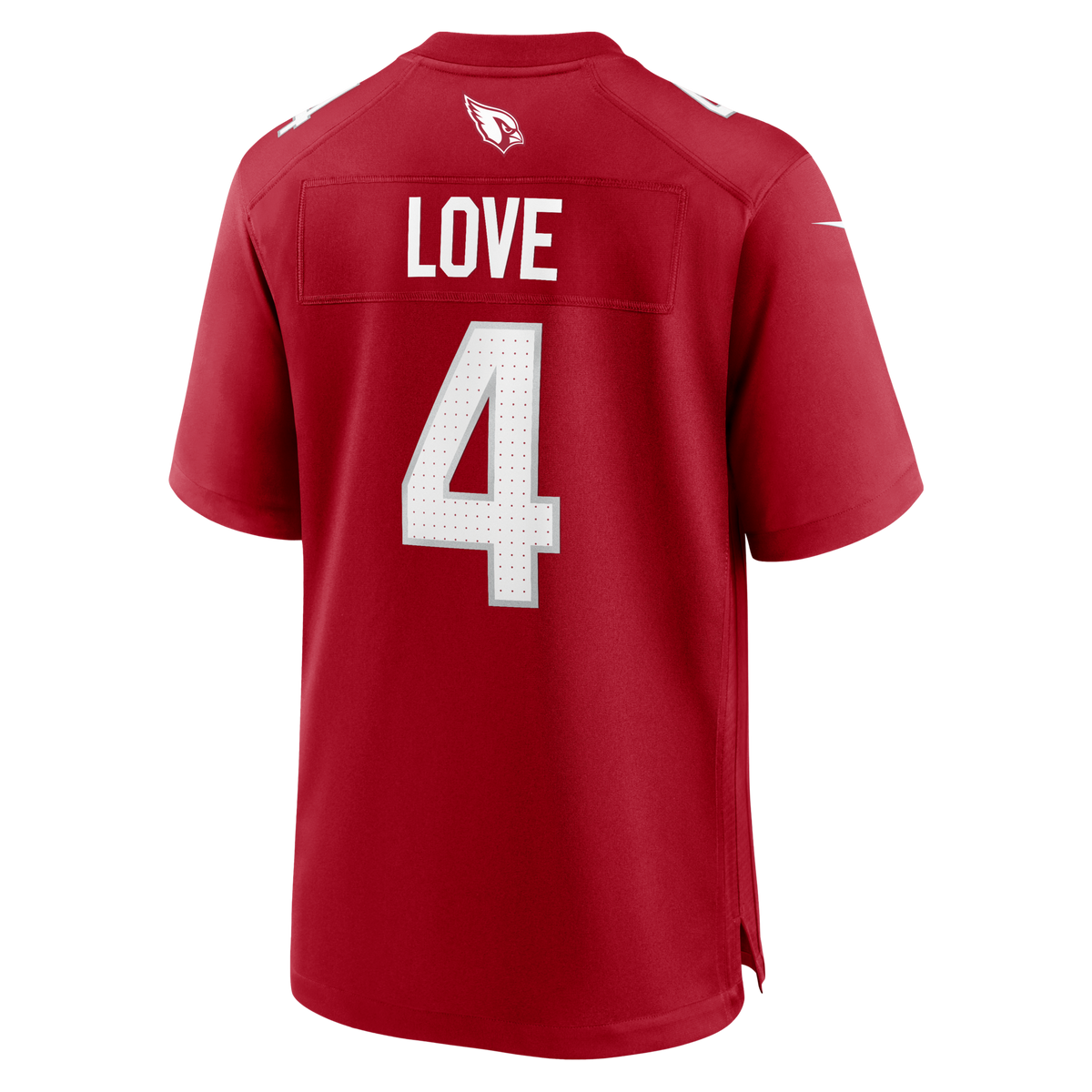 Arizona Cardinals Jeremiyah Love Cardinal 2026 NFL Draft First Round Pick No. 3 Team Game Jersey