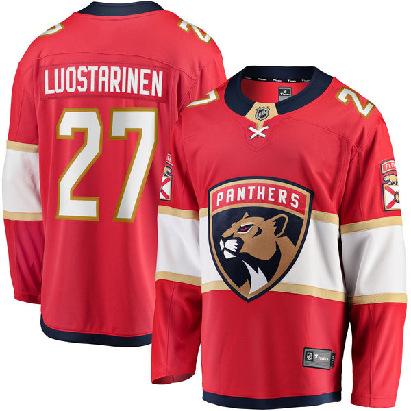Florida Panthers Eetu Luostarinen Fanatics Red Home Breakaway Player Jersey