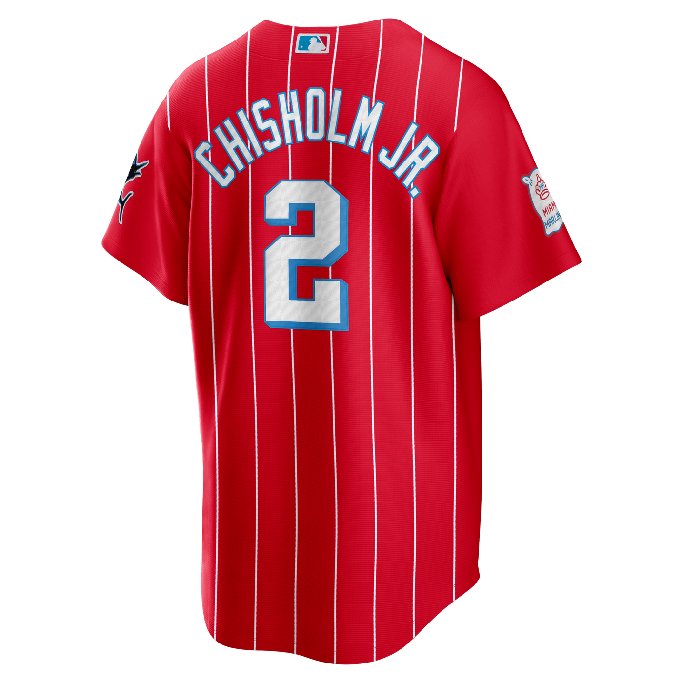 Miami Marlins Jazz Chisholm Jr. Nike Red City Connect Replica Jersey