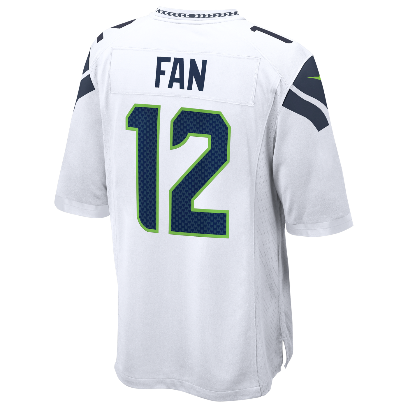 Seattle Seahawks 12s Nike White Game Jersey