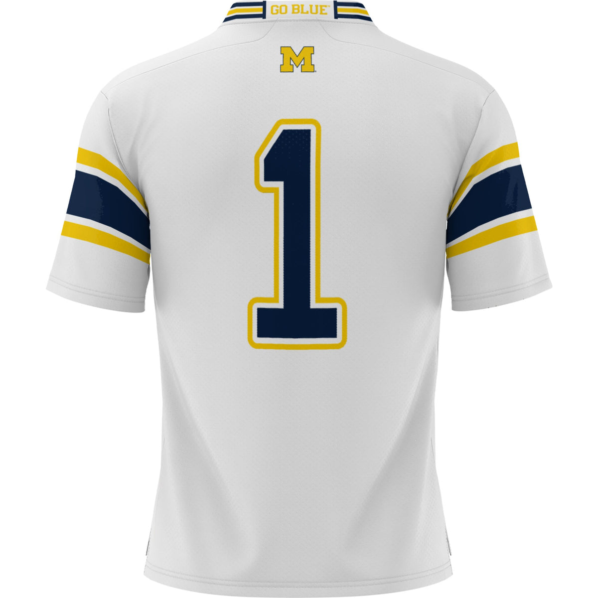 #1 Michigan Wolverines GameDay Greats Football Jersey - White