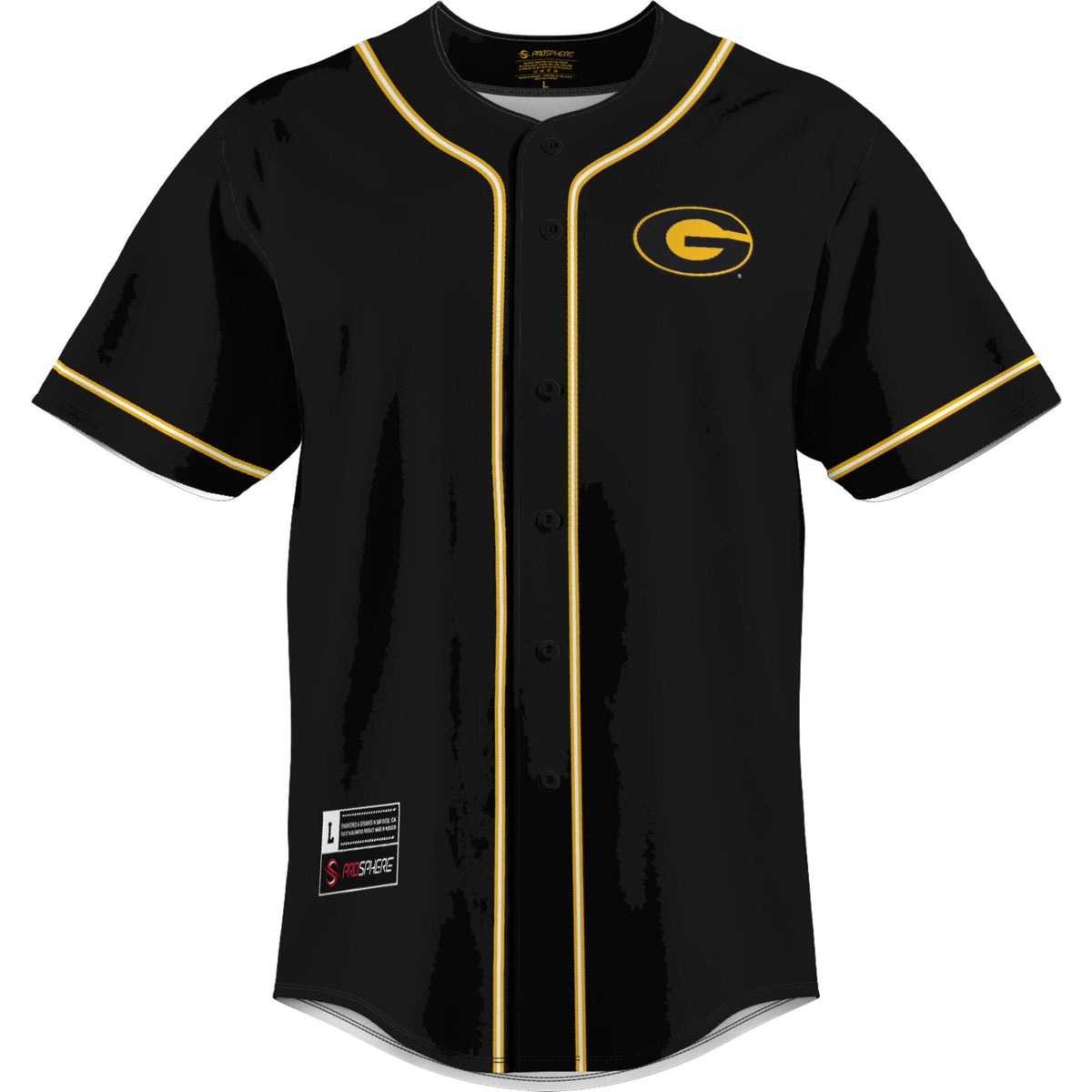 Grambling Tigers GameDay Greats Lightweight Baseball Jersey - Gold