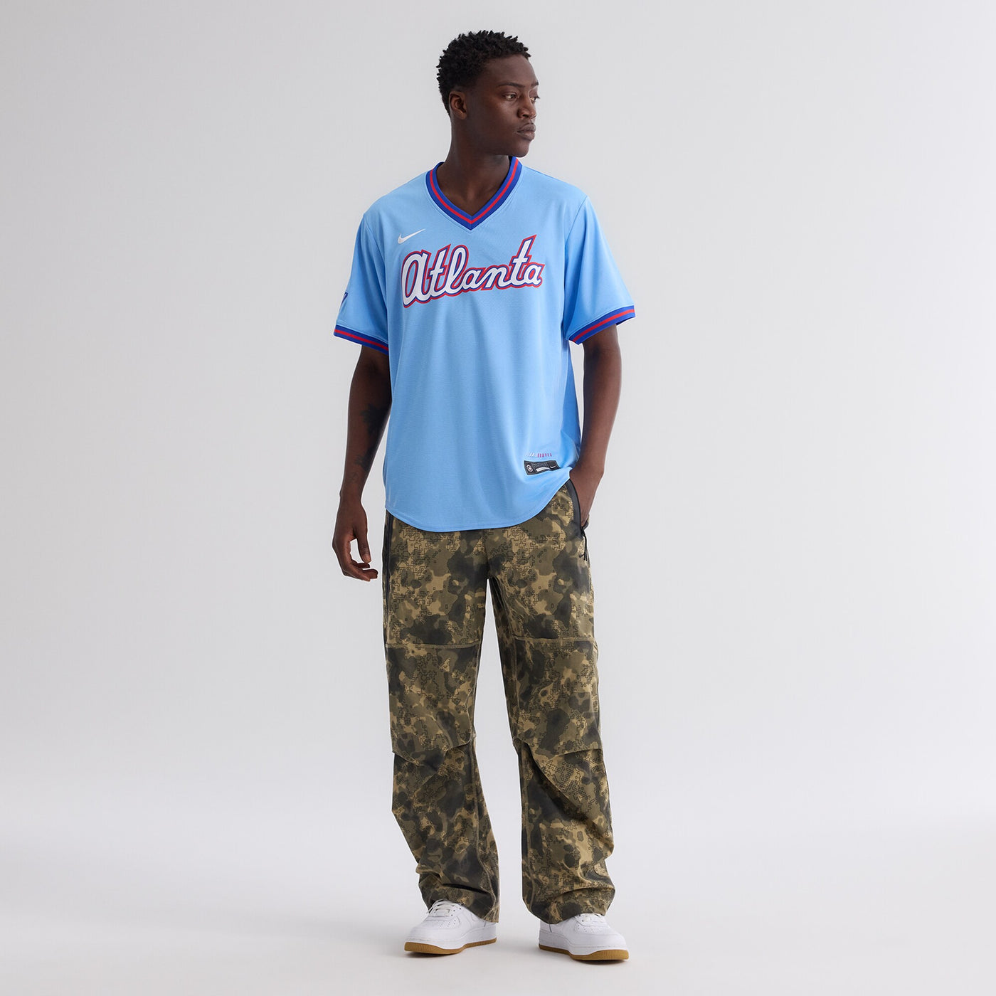 Atlanta Braves Nike Powder Blue 2026 City Connect Stadium Jersey