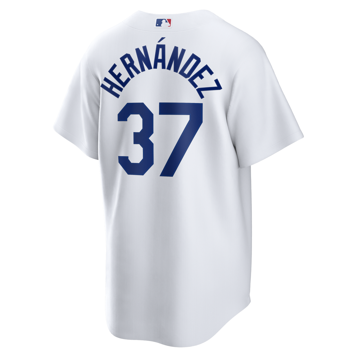 Los Angeles Dodgers Teoscar Hernández White Home Replica Jersey