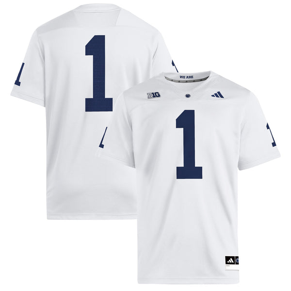 adidas White Penn State Nittany Lions Away Premier Jersey