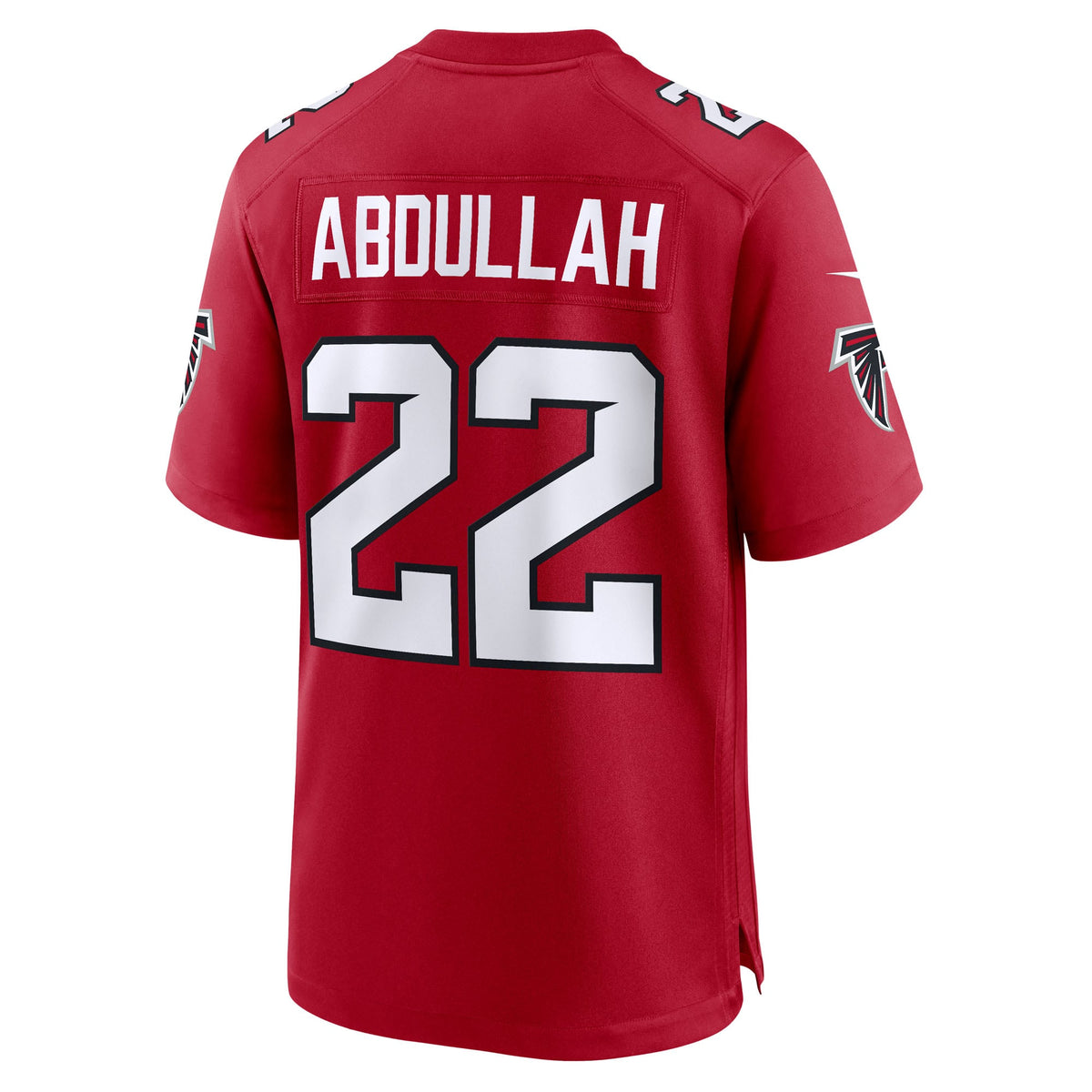 Atlanta Falcons Yasir Abdullah Nike Red Team Game Jersey