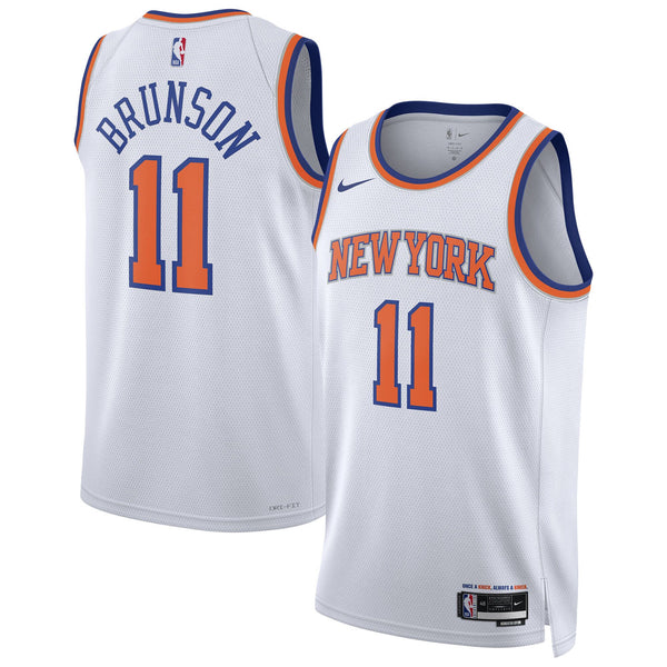 New York Knicks Nike Association Swingman Jersey - Jalen Brunson
