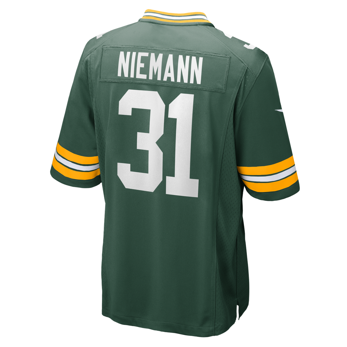 Green Bay Packers Nick Niemann Green Team Game Jersey