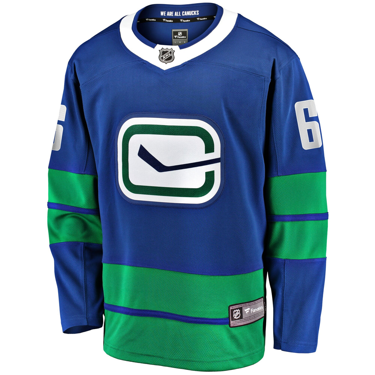 Vancouver Canucks Brock Boeser Fanatics Blue Breakaway Jersey