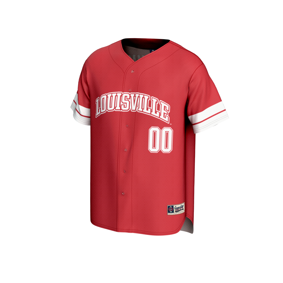 Louisville Cardinals GameDay Greats NIL Pick-A-Player Baseball Lightweight Jersey - Red
