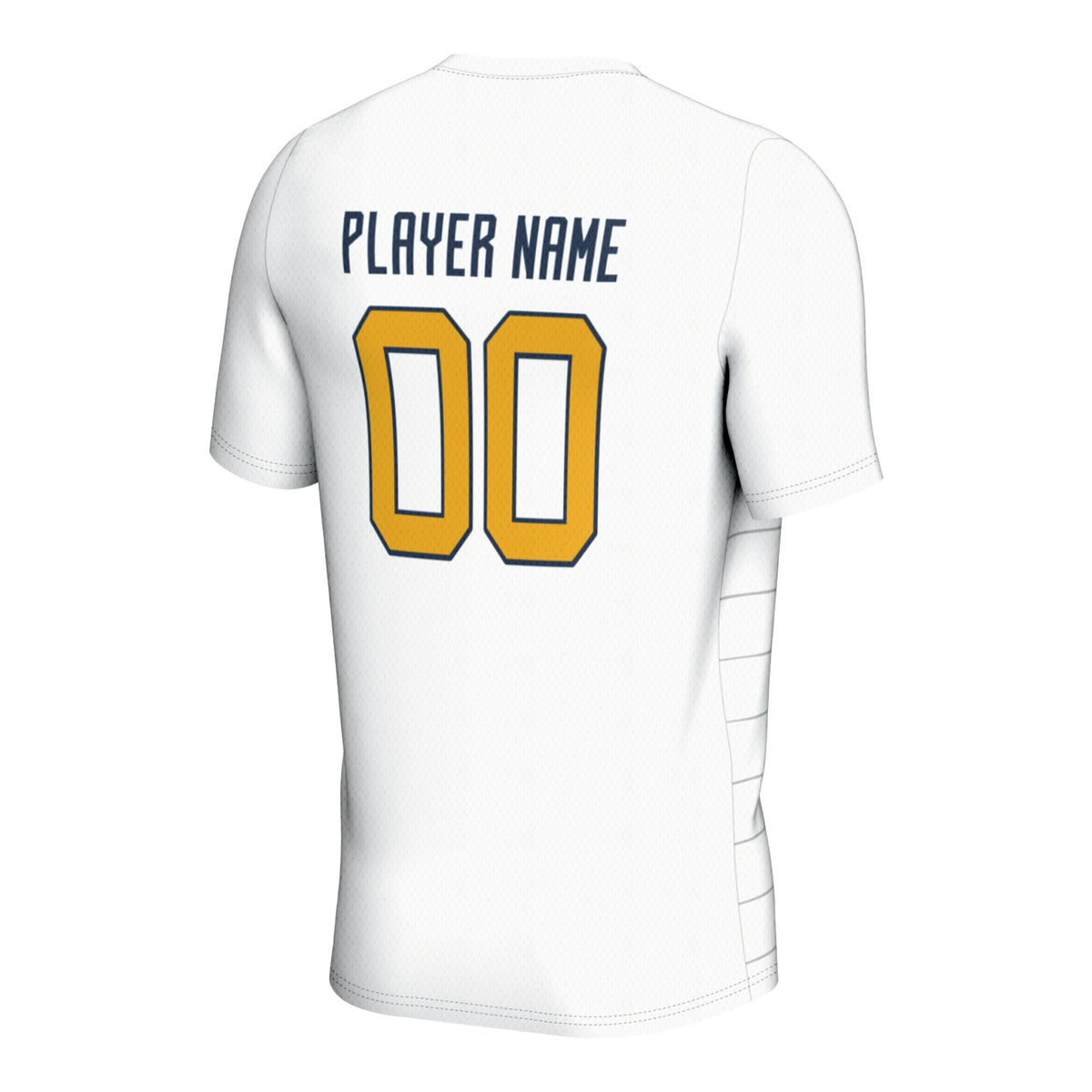 West Virginia Mountaineers GameDay Greats Pick-A-Player NIL Lightweight Soccer Jersey - White