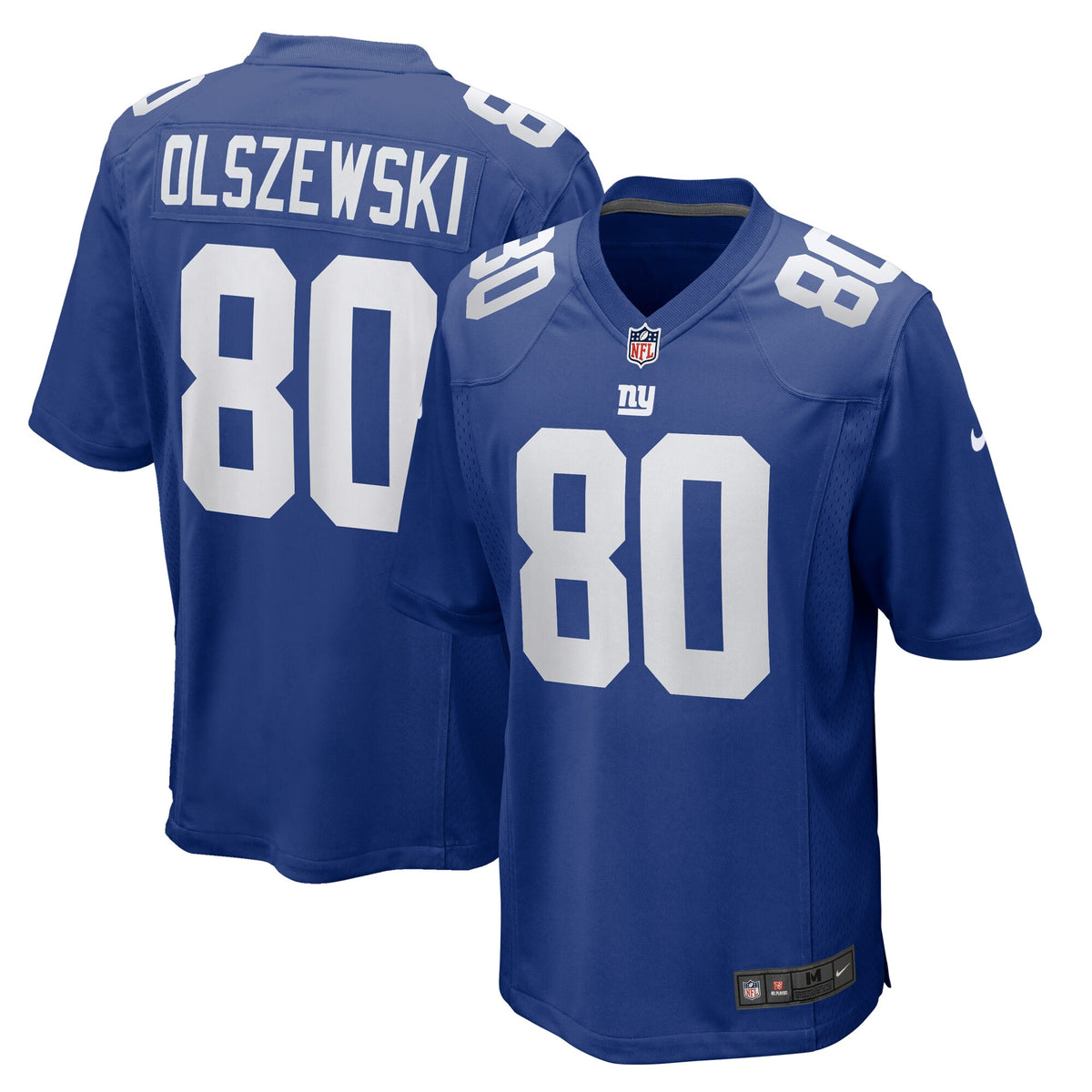 New York Giants Gunner Olszewski Royal Team Game Jersey