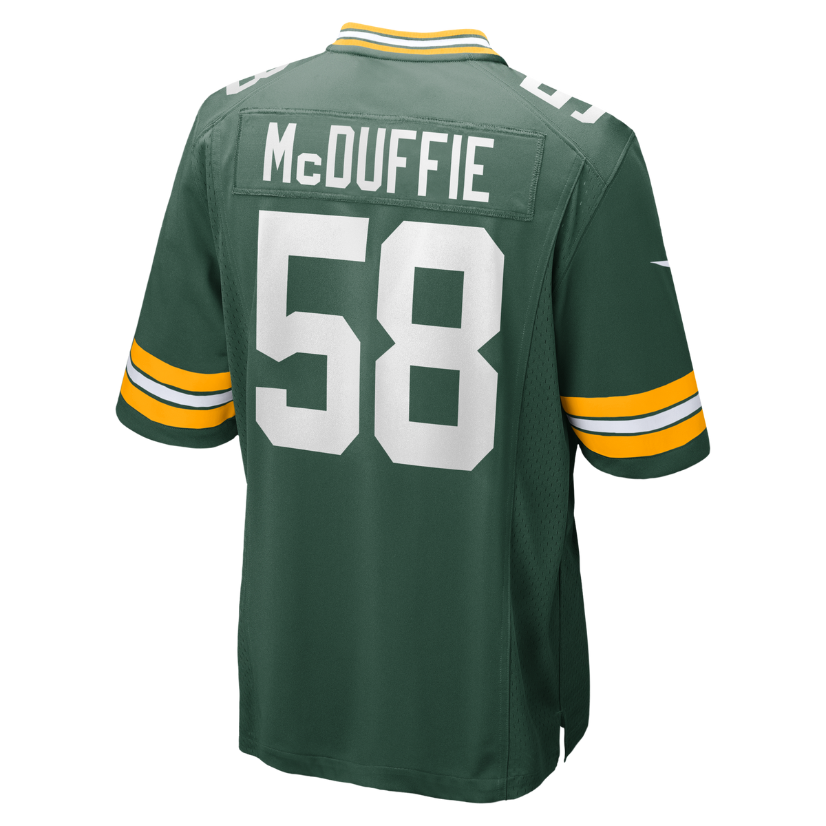 Green Bay Packers Isaiah McDuffie Green Game Jersey