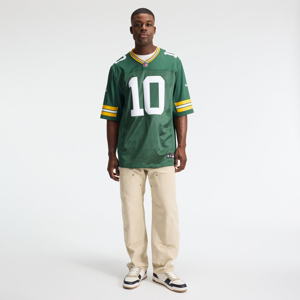Green Bay Packers Jordan Love Green Vapor Untouchable Stitched Limited Jersey