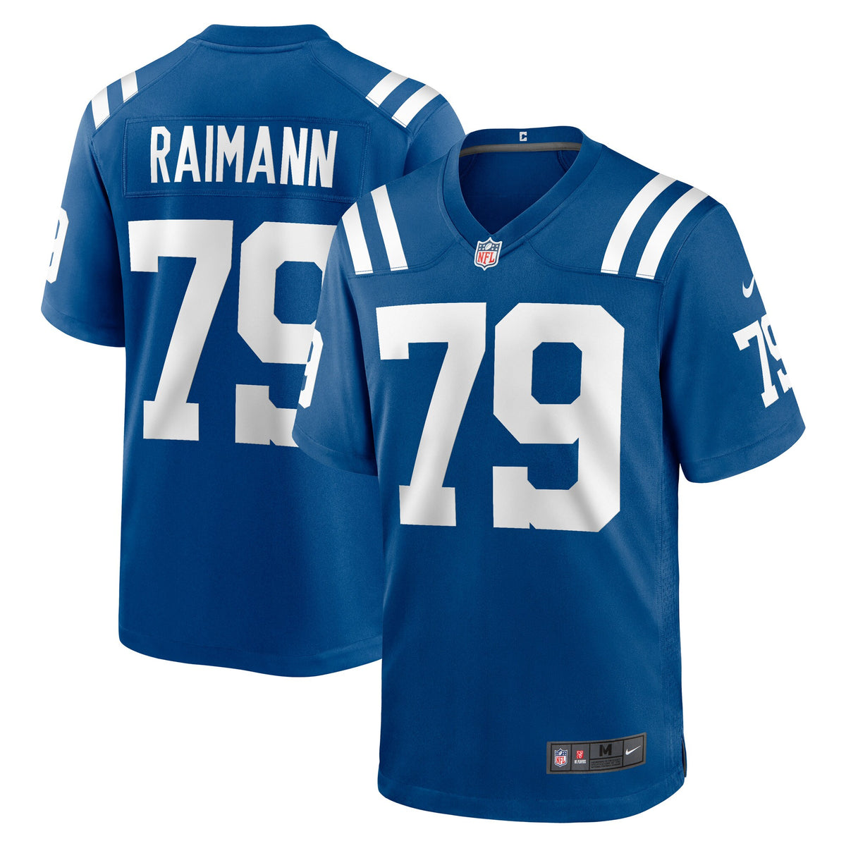 Indianapolis Colts Bernhard Raimann Royal Player Game Jersey