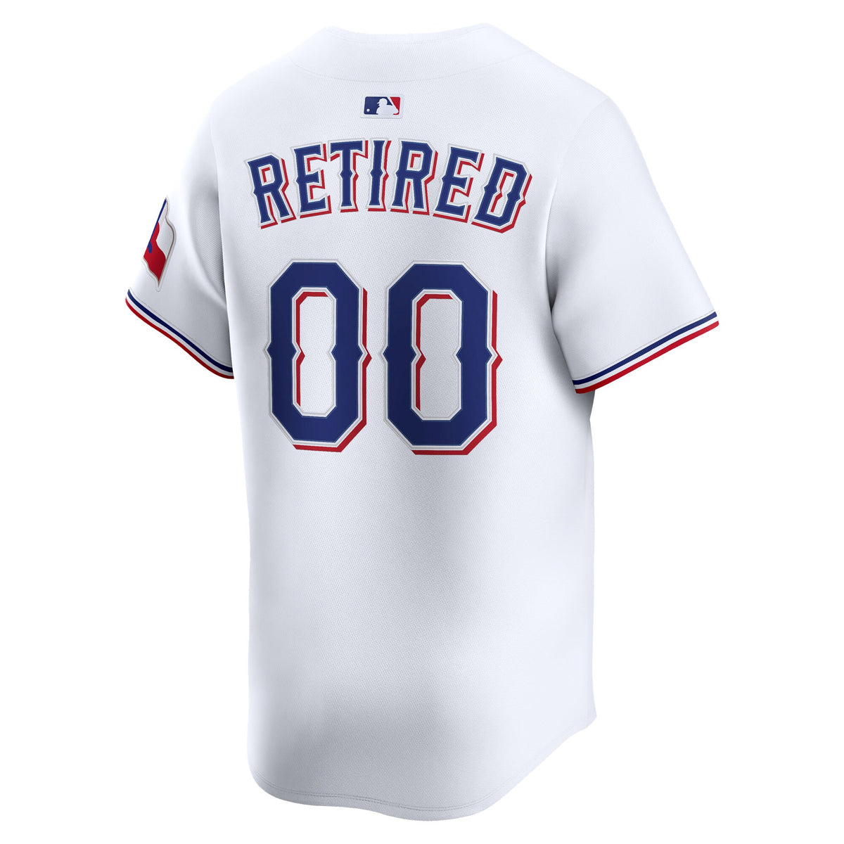 Texas Rangers White Home Limited Pick-A-Player Retired Roster Jersey