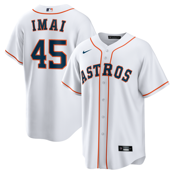 Houston Astros Tatsuya Imai White Home Replica Jersey