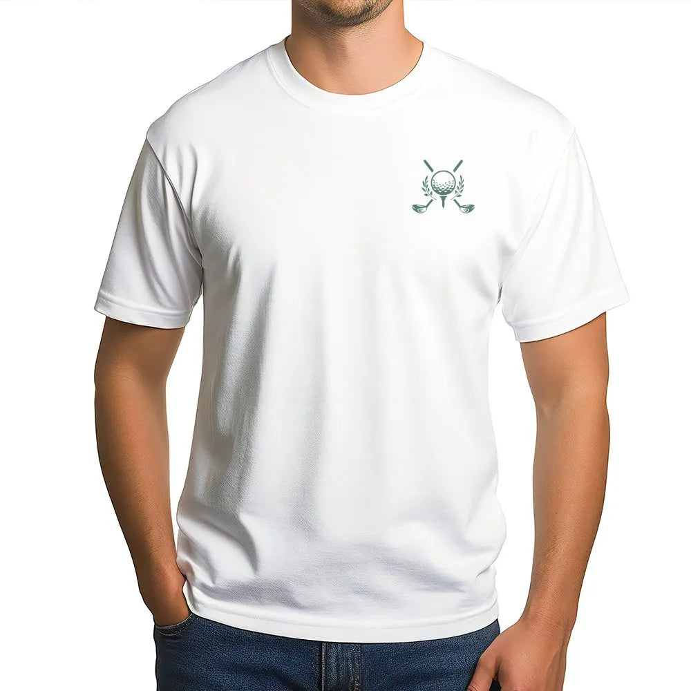 Golf T-Shirt | Vintage Golf Club Crest Sweatshirt | Soft Fleece Pullover | Gift for Golfer