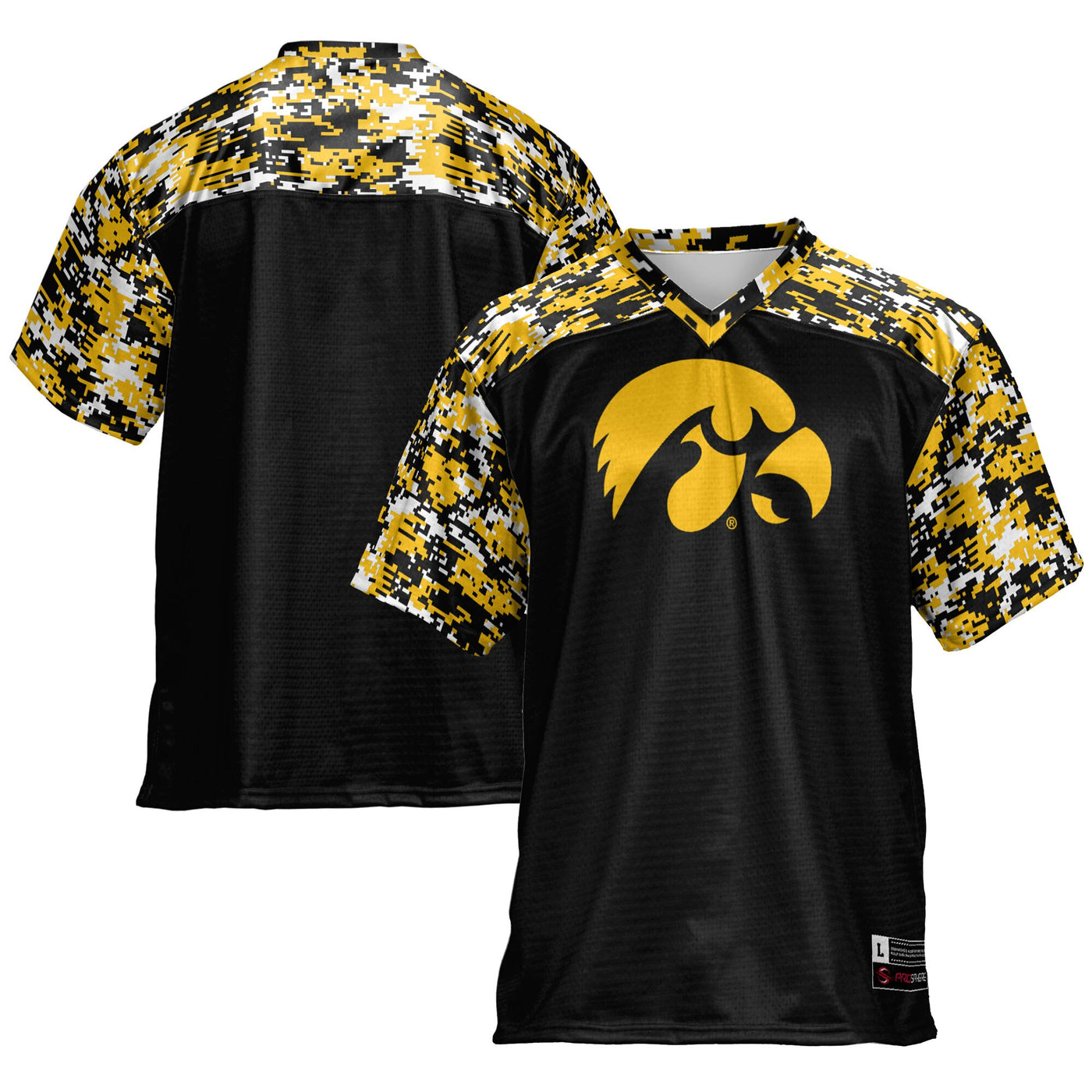 GameDay Greats Black Iowa Hawkeyes Football Jersey