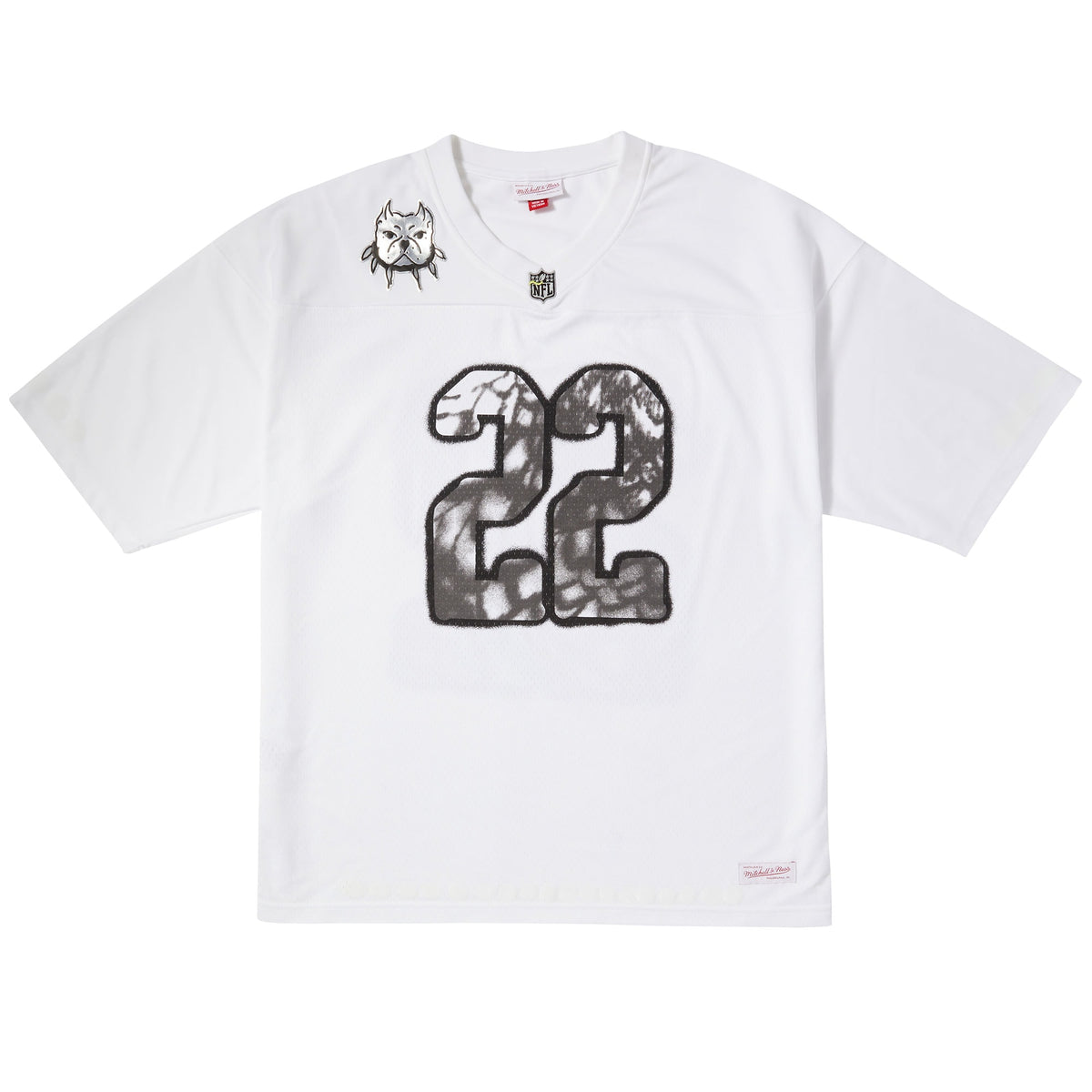 Mitchell & Ness White ÑFL Por La Cultura x CHITO Limited Edition Jersey