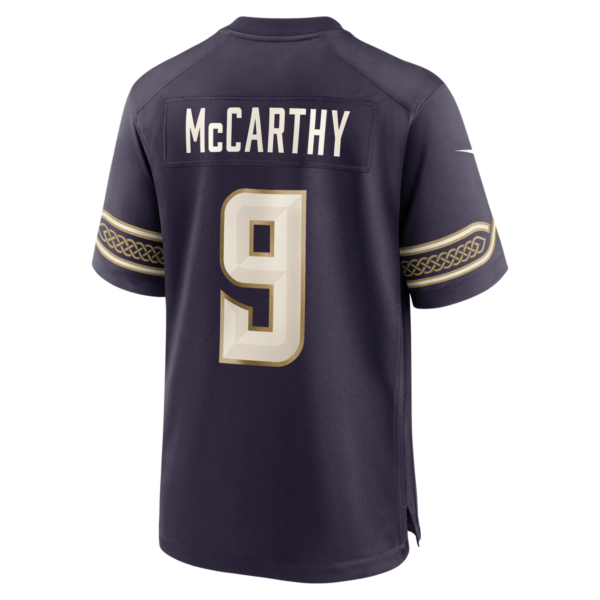 Minnesota Vikings J.J McCarthy Nike Purple 2026 Rivalries Collection Game Jersey