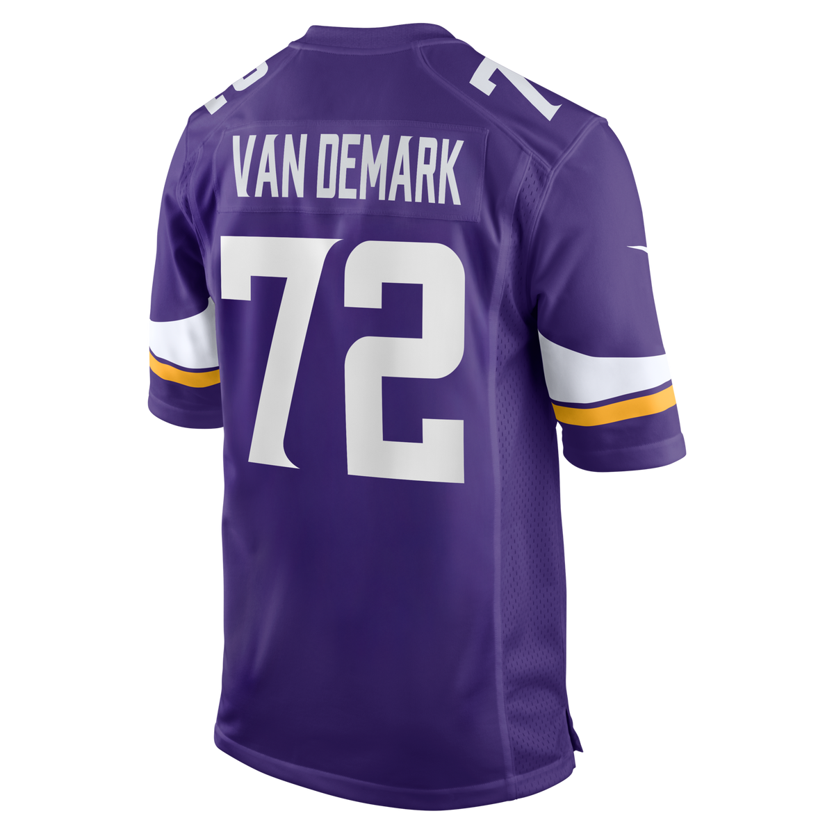 Minnesota Vikings Ryan Van Demark Purple Team Game Jersey