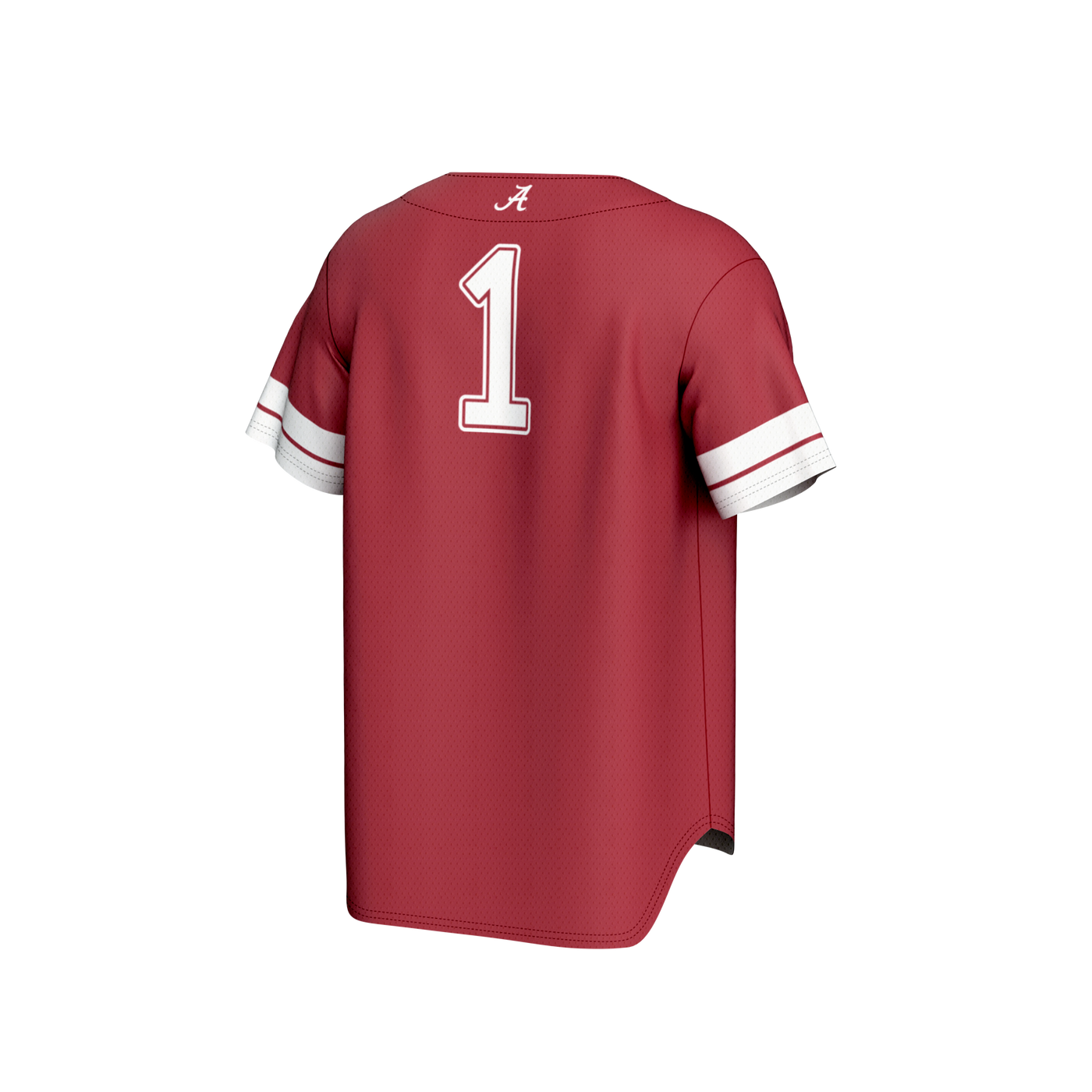 GameDay Greats #1 Crimson Alabama Crimson Tide Lightweight Collegiate Baseball Fashion Jersey