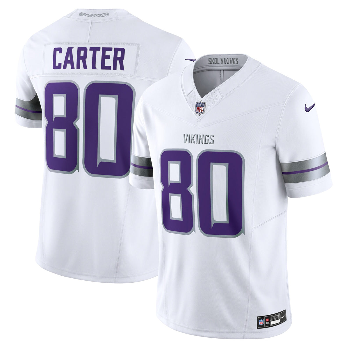 Minnesota Vikings Cris Carter White Alternate Vapor F.U.S.E. Retired Player Limited Jersey