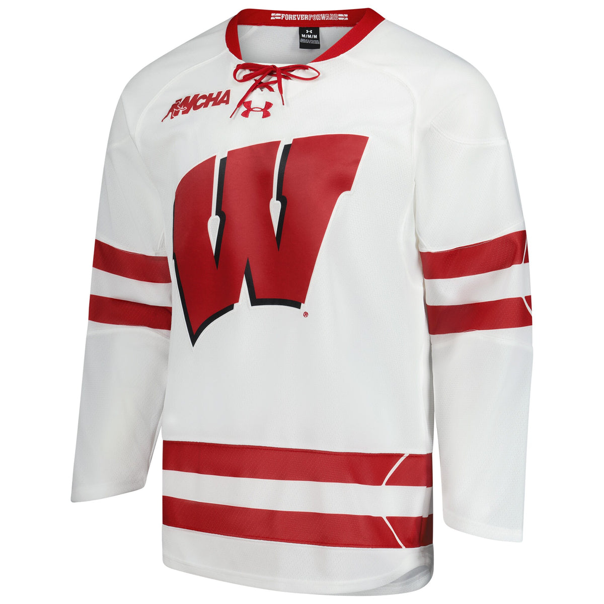 Wisconsin Badgers Under Armour Replica Hockey Jersey - White