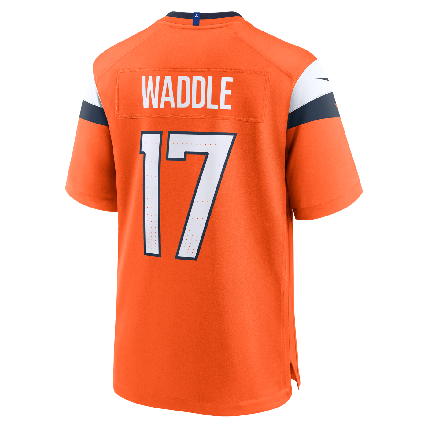 Denver Broncos Jaylen Waddle Nike Orange Game Jersey