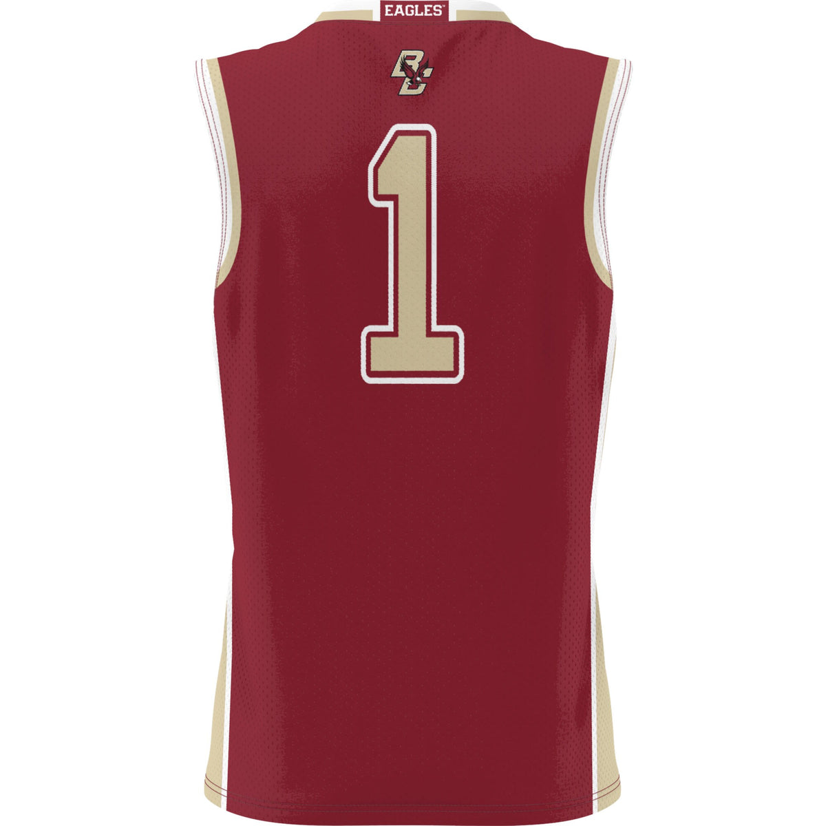 #1 Boston College Eagles GameDay Greats Lightweight Basketball Jersey - Cardinal