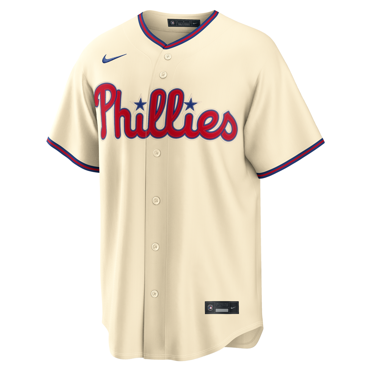 Philadelphia Phillies Cream Alternate Replica Jersey