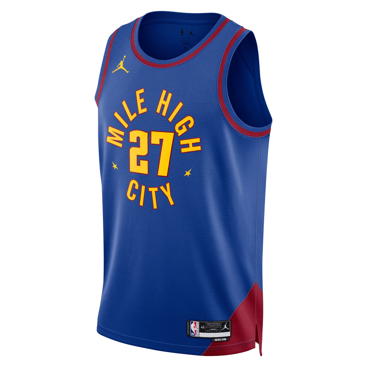 Denver Nuggets Jordan Statement Edition Swingman Jersey - Blue - Jamal Murray