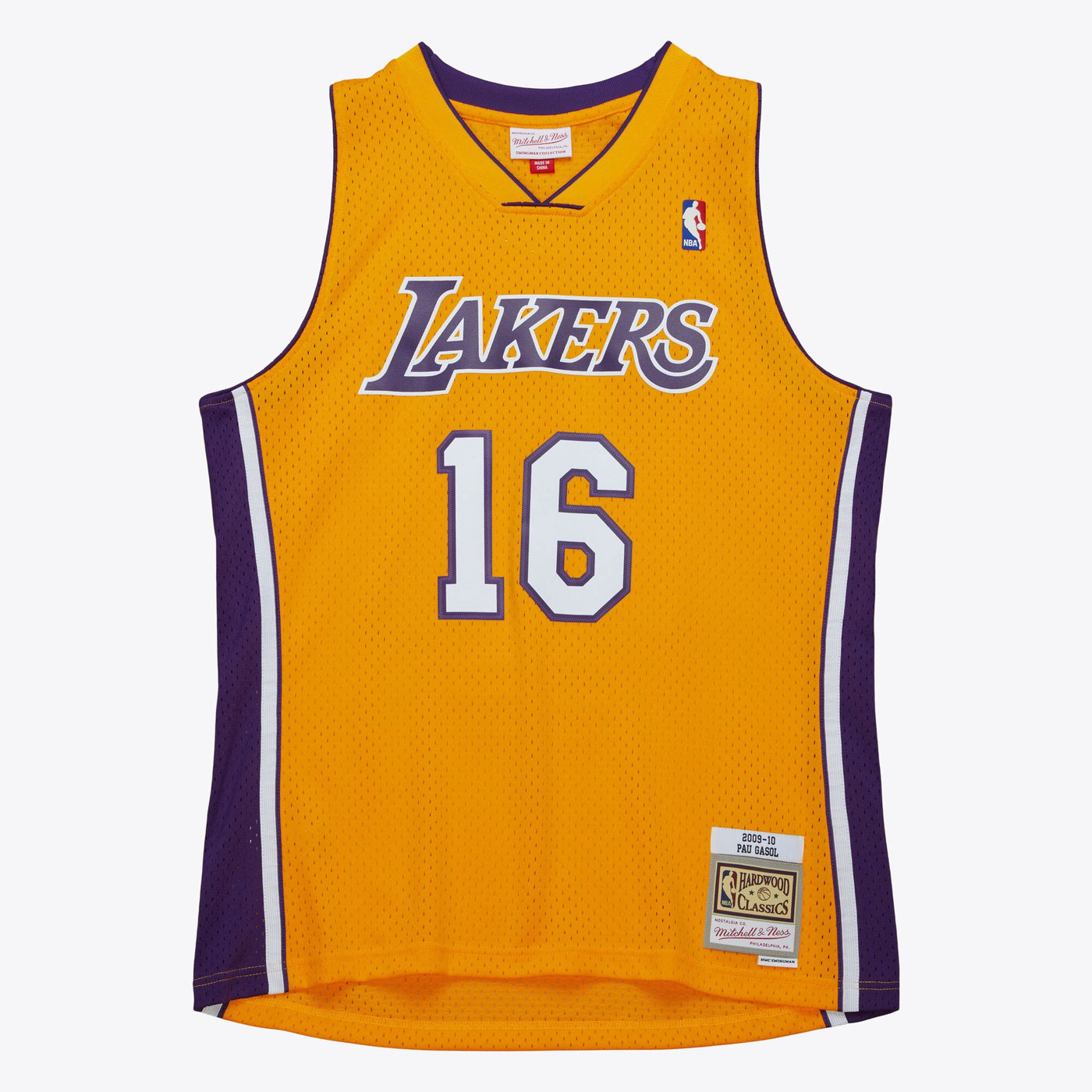 Los Angeles Lakers Mitchell & Ness Swingman Jersey Pau Gasol 2009
