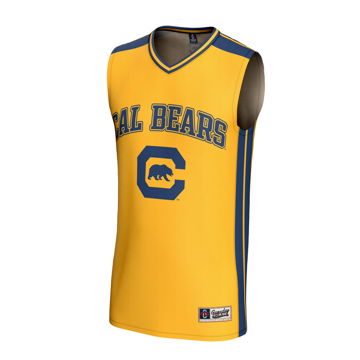 Cal Bears GameDay Greats Lightweight Collegiate Basketball Fashion Jersey - Gold