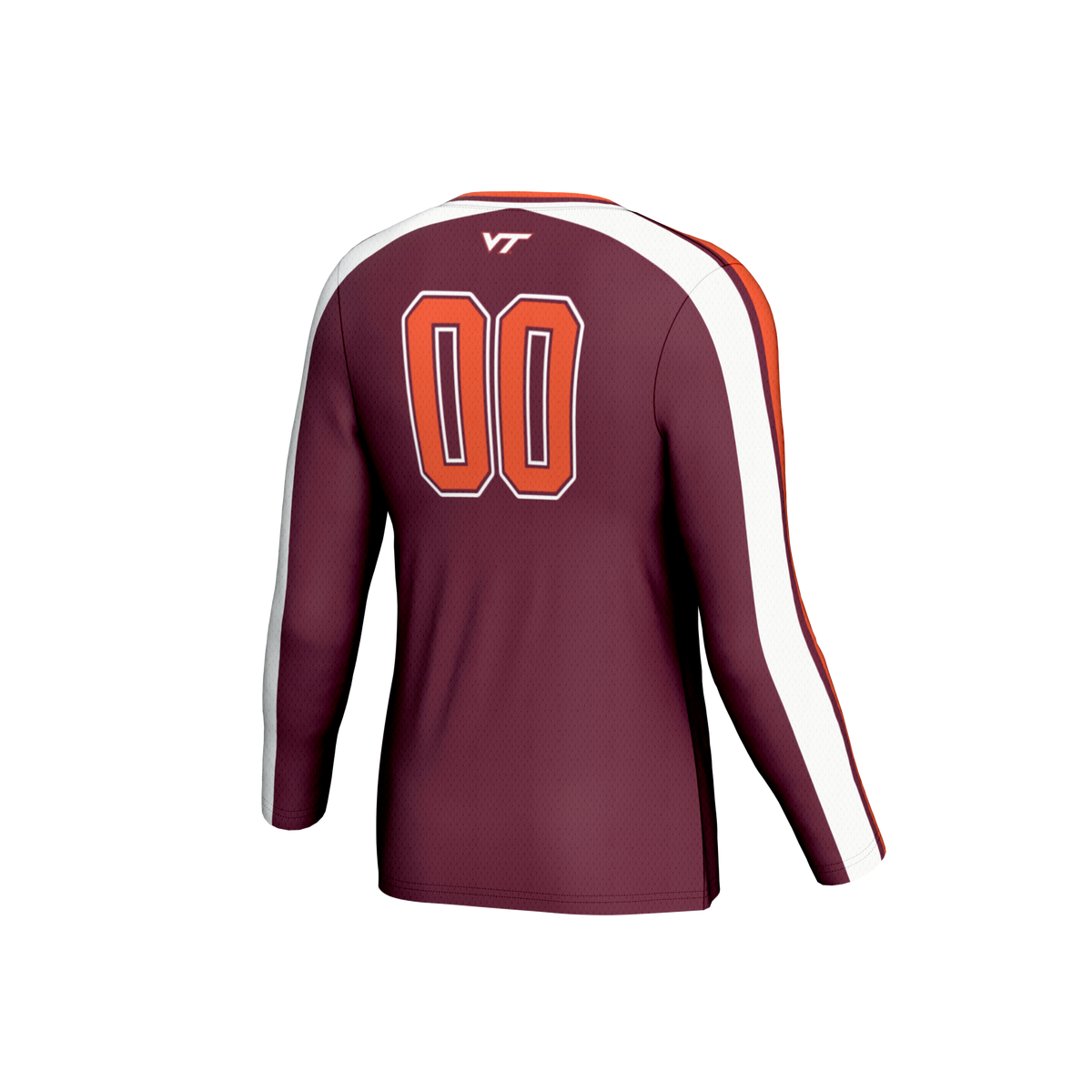 #00 Virginia Tech Hokies GameDay Greats Lightweight Volleyball Fashion Jersey - Maroon