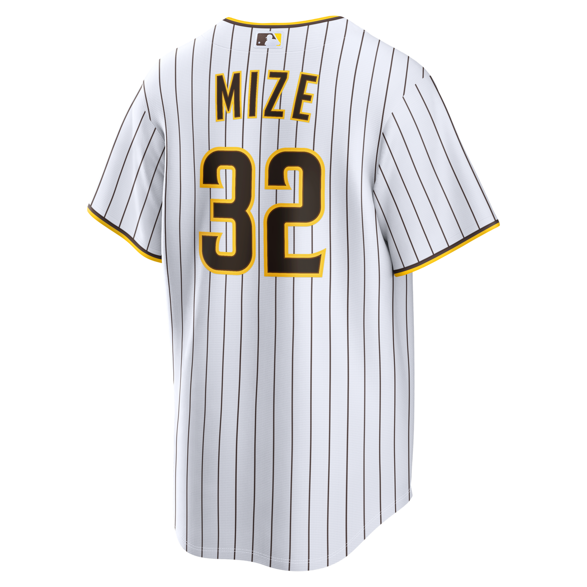 San Diego Padres Casey Mize White Home Replica Jersey
