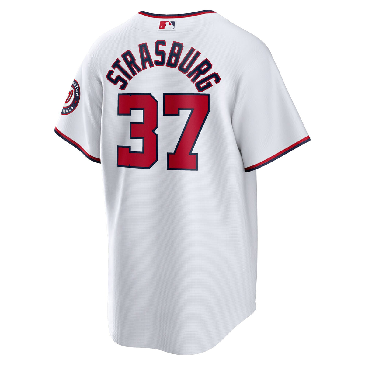 Washington Nationals Stephen Strasburg White Home Replica Jersey