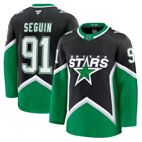 Dallas Stars Tyler Seguin Fanatics Black Alternate Premium Jersey