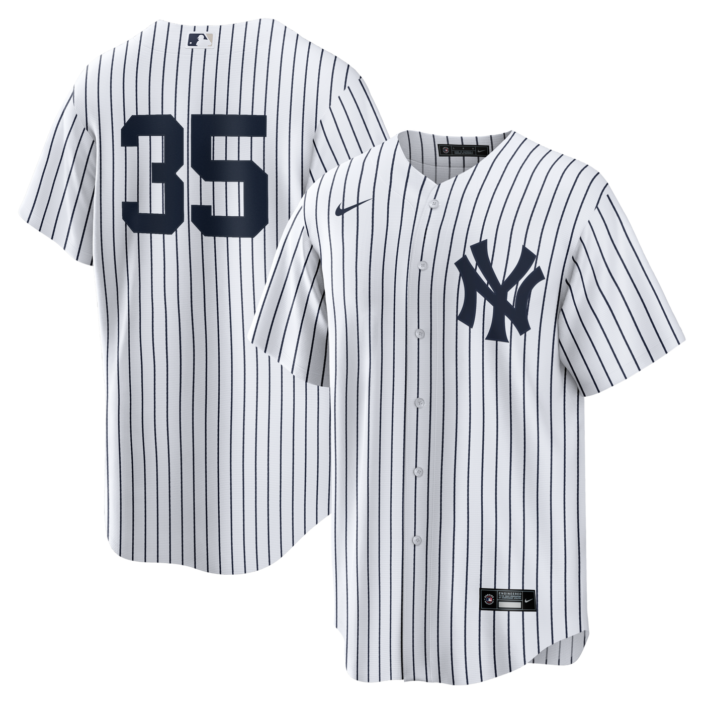 New York Yankees Cody Bellinger Nike White Home Replica Jersey