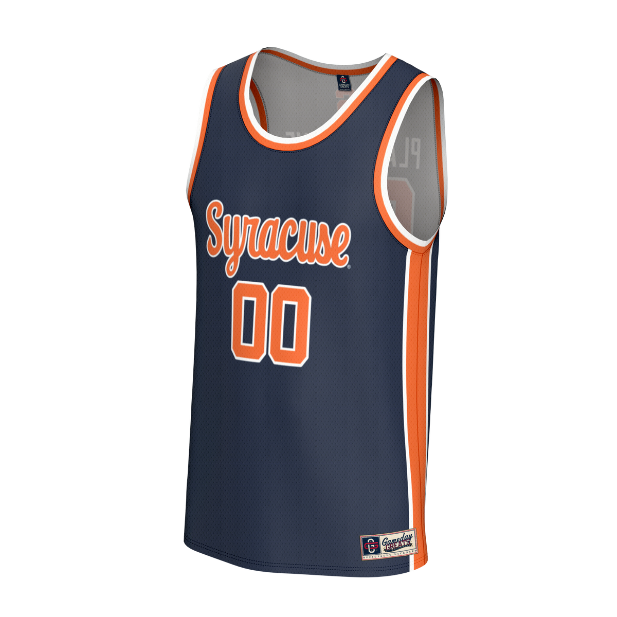 Syracuse Orange GameDay Greats NIL Pick-A-Player Basketball Lightweight Jersey - Navy