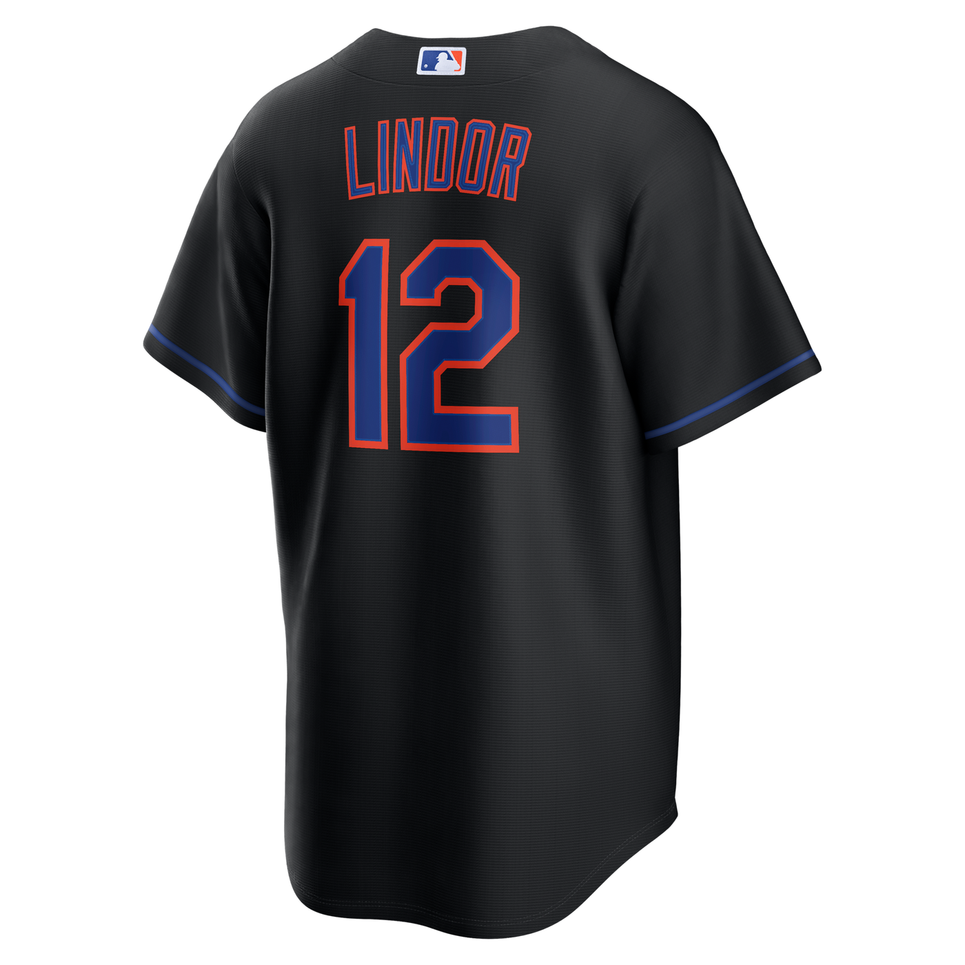 New York Mets Francisco Lindor Nike Black Alternate Replica Jersey