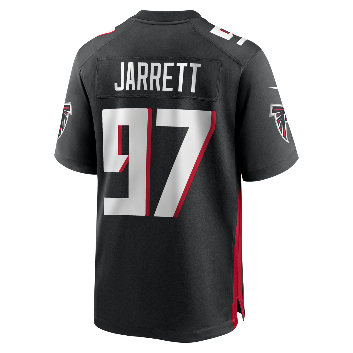 Atlanta Falcons Grady Jarrett Black Game Player Jersey