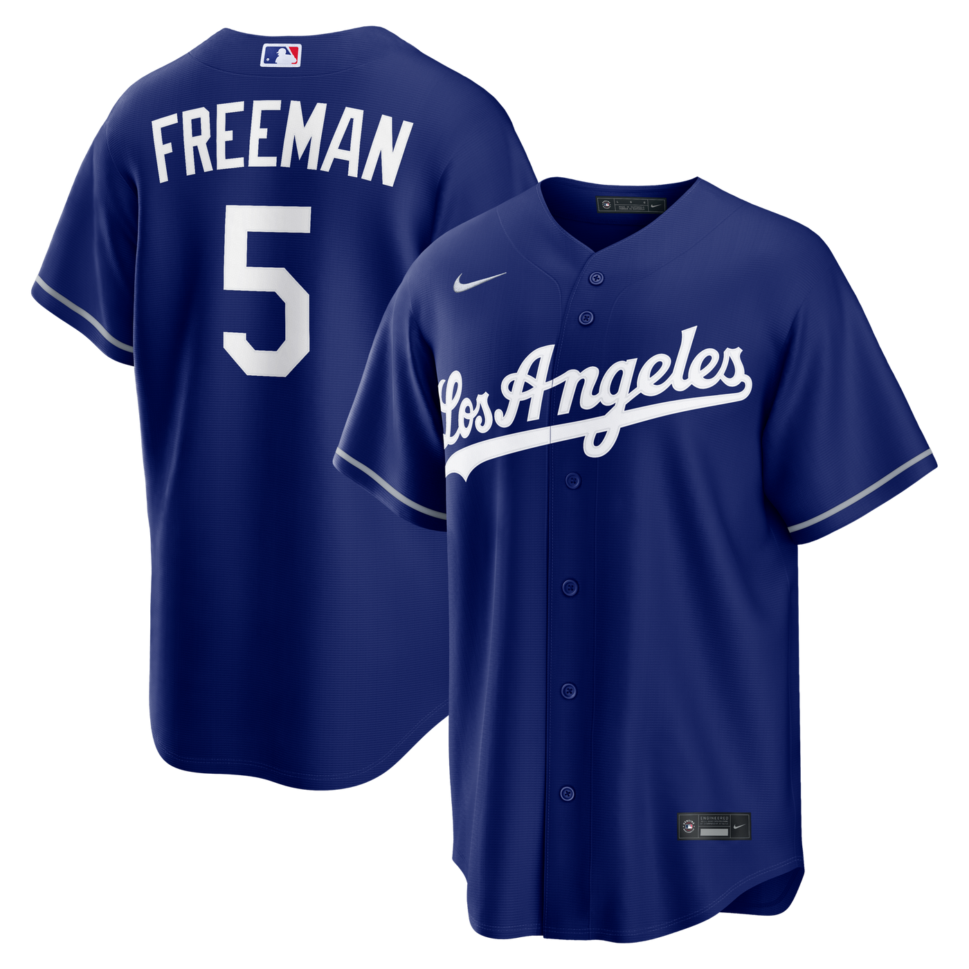 Los Angeles Dodgers Freddie Freeman Nike Royal Alternate Replica Jersey