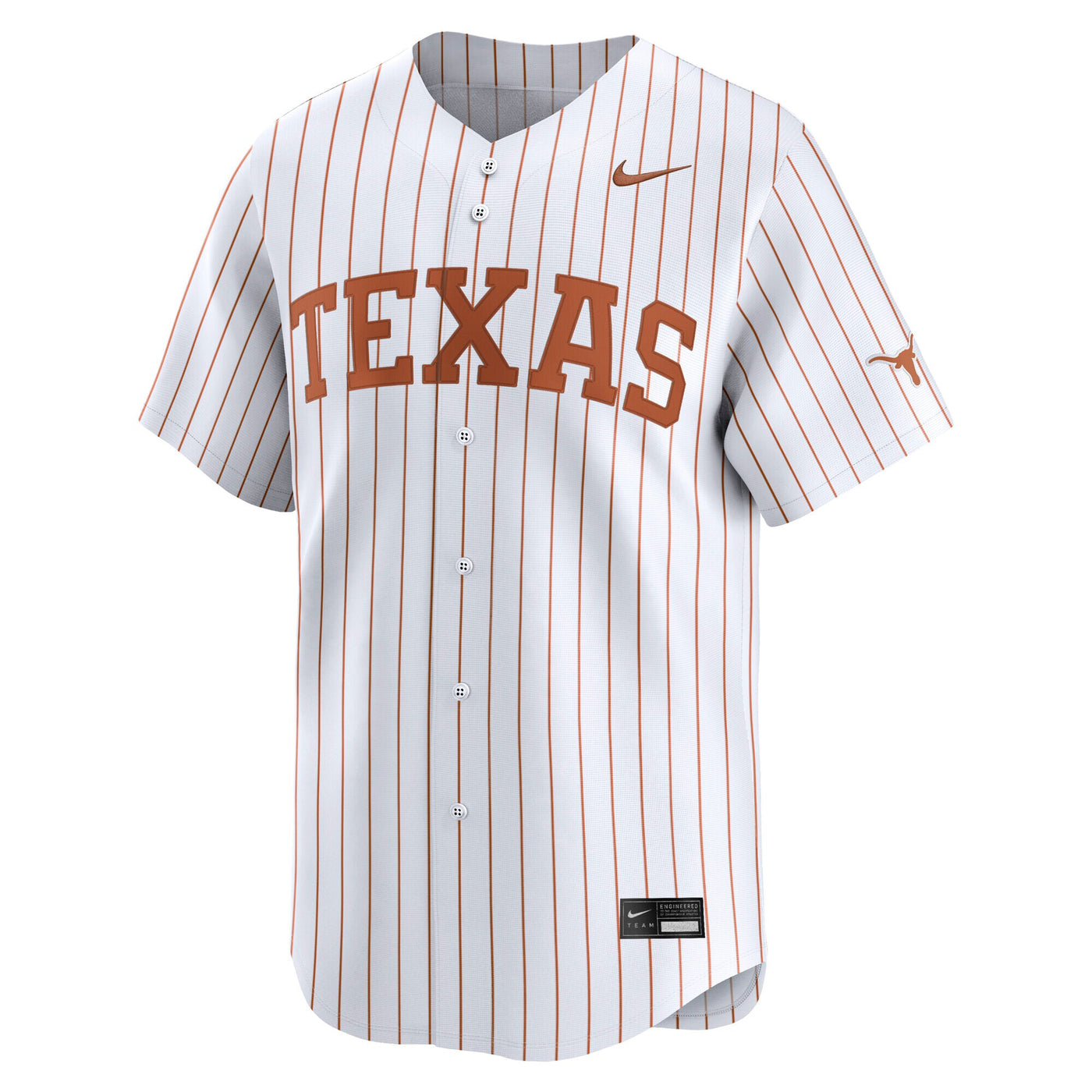 Nike White Texas Longhorns Baseball Limited Jersey