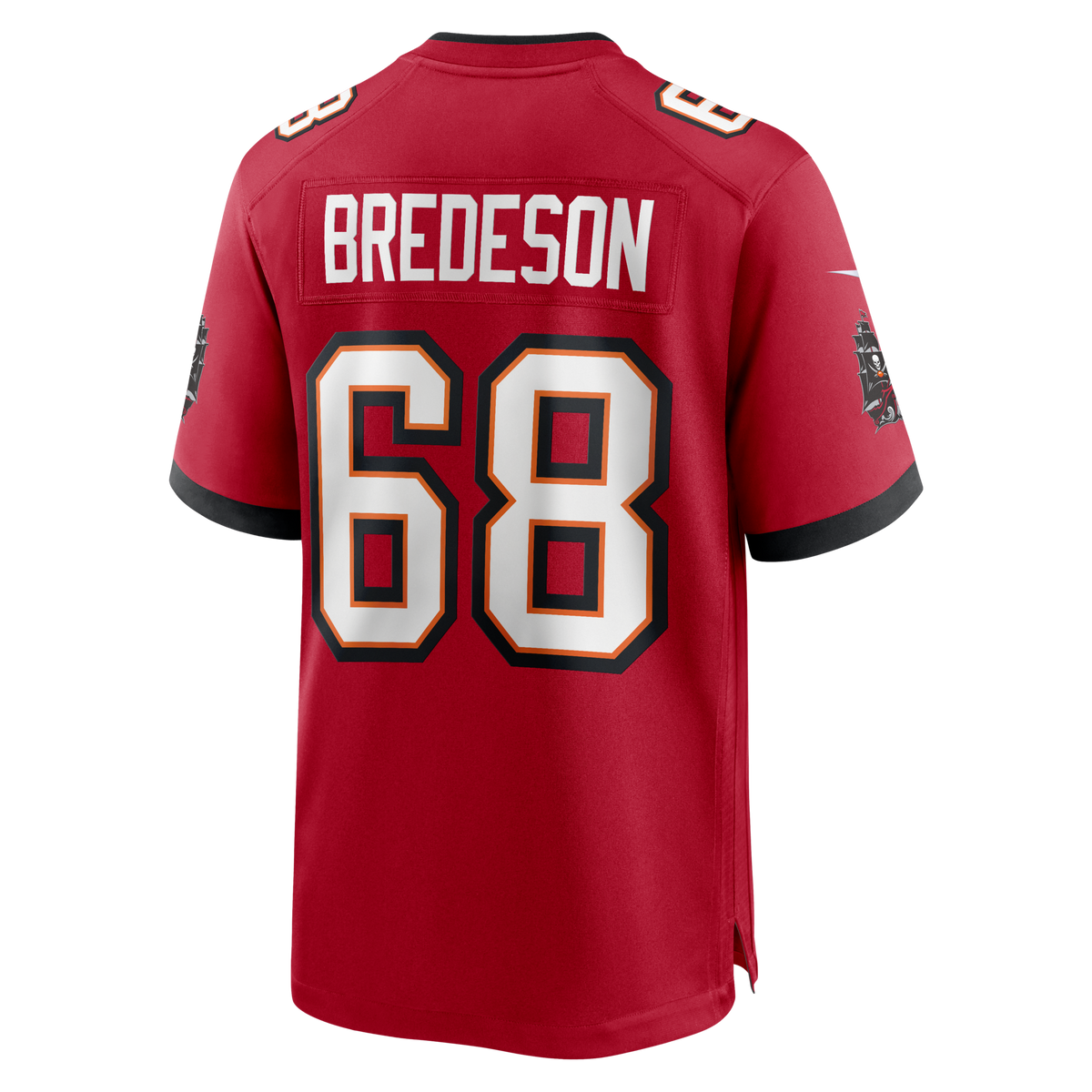 Tampa Bay Buccaneers Ben Bredeson Red Game Jersey