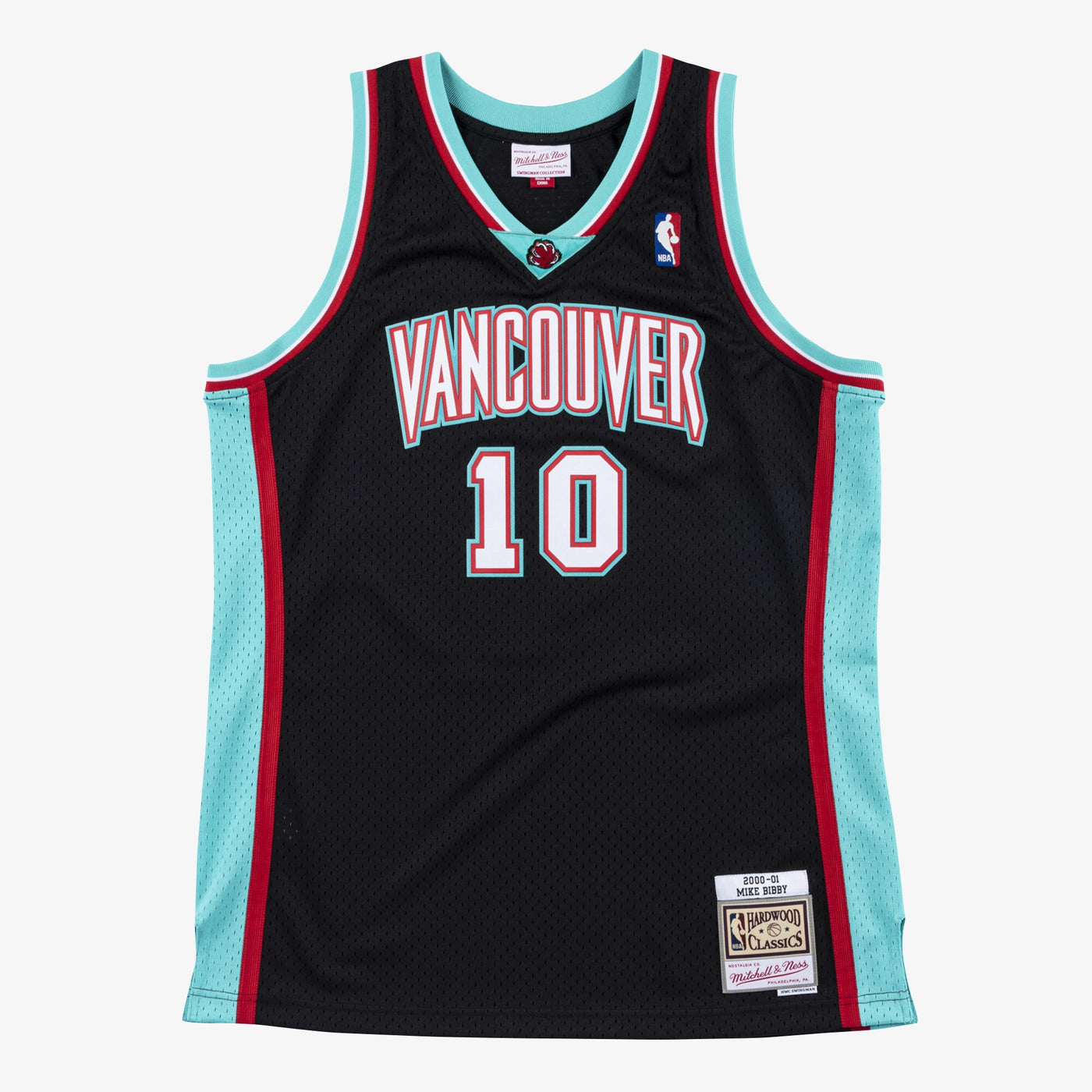 Vancouver Grizzlies Mitchell & Ness Mike Bibby 2000 Swingman Authentic Jersey - Black